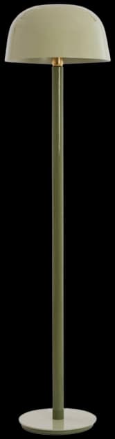 Lámpara de pie metal Ø40x155 cm verde oliva verde claro E27 - LLLP0093