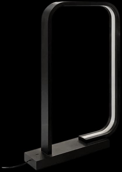 Lámpara sobremesa aluminio negro LED 10,7W - FLLS0002