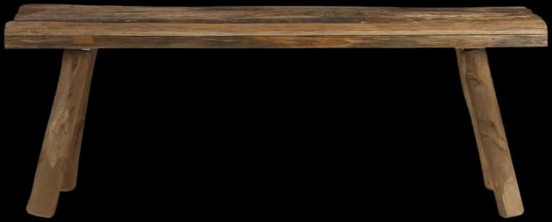Banqueta Madera Rústica