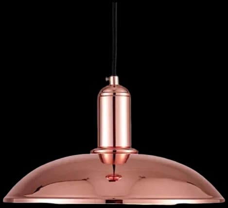 Lámpara colgante Emily Copper