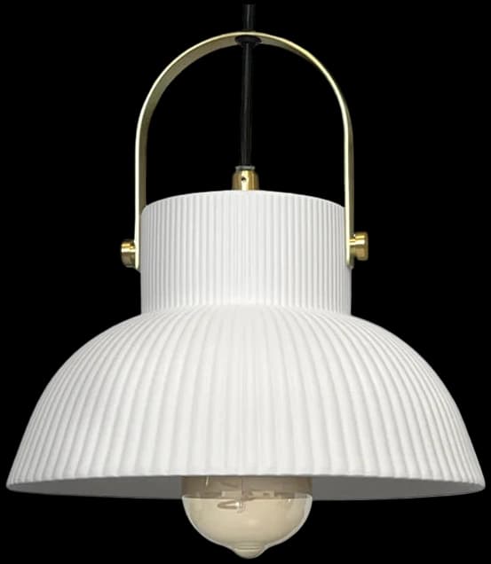 Lámpara colgante porcelana Mash