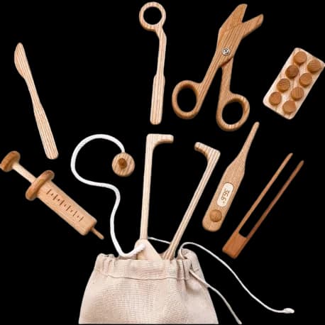 Set de doctor madera