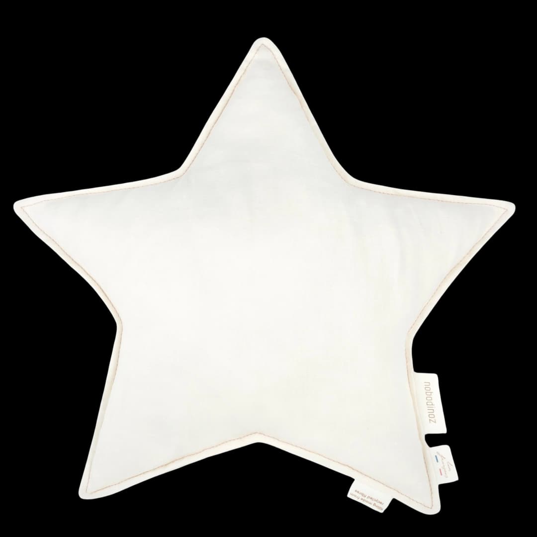 Cojín Estrella Lin Français - Off White