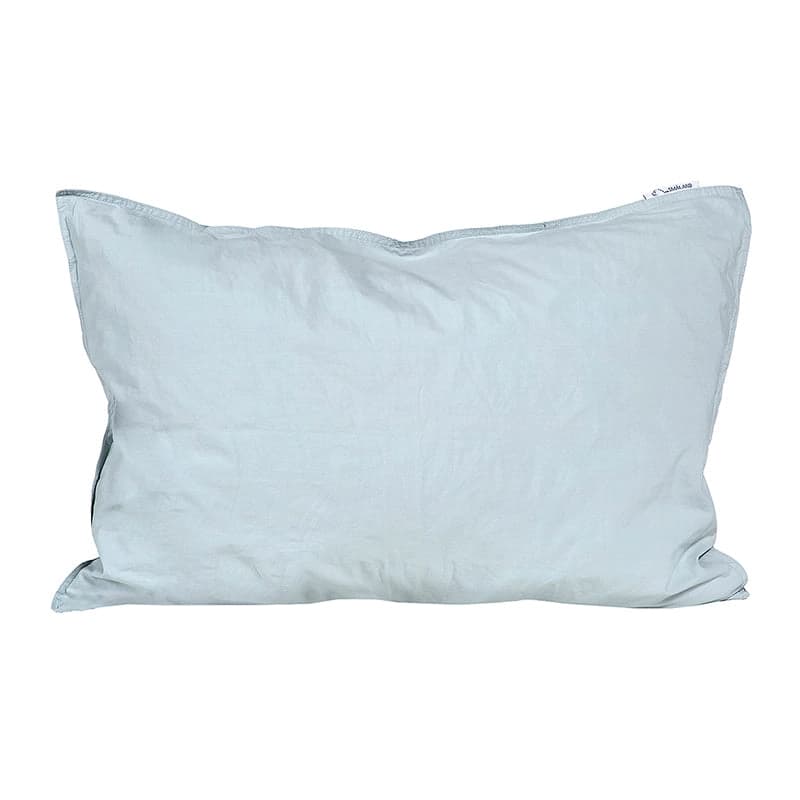 Funda Almohada Algodón Percal Sky blue