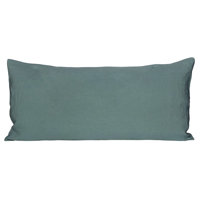 Funda Cojín Lino Viti Celadon 55x110 cm