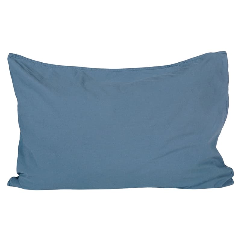 Funda Almohada Algodón Percal Captain Blue