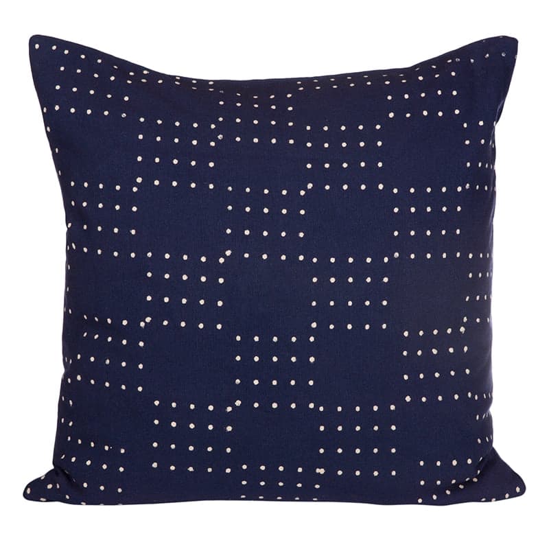 Funda Cojín Algodón Mud Indigo Nº2 60x60 cm