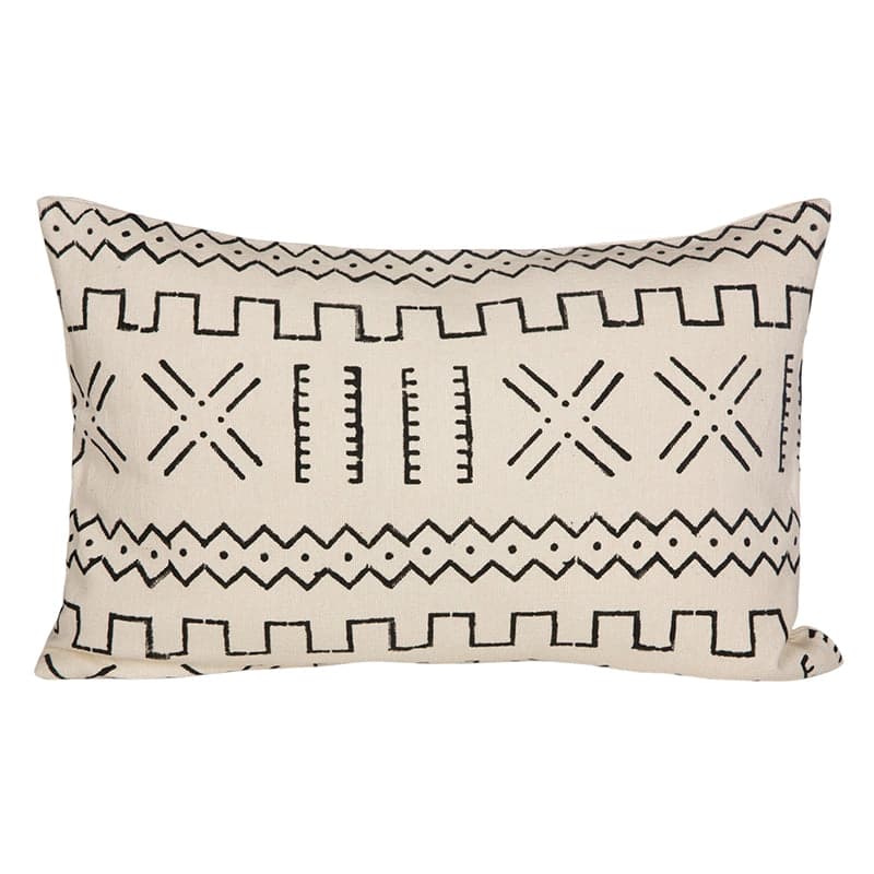 Funda Cojín Algodón Mud Ivory Nº1 40x60 cm