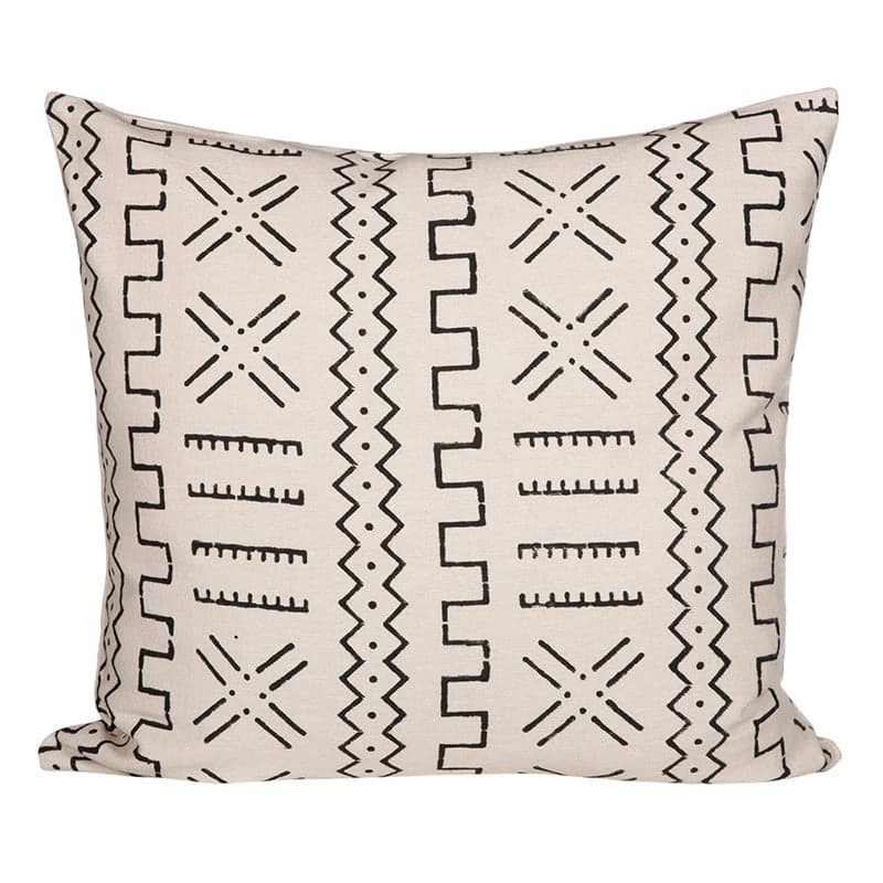 Funda Cojín Algodón Mud Ivory Nº1 60x60 cm