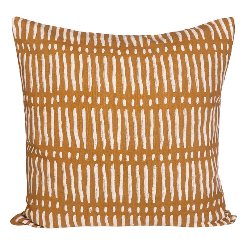 Funda Cojín Algodón Mud Mustard Nº5 60x60 cm