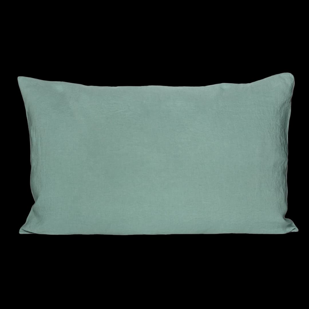 Funda Almohada Lino Viti Celadon