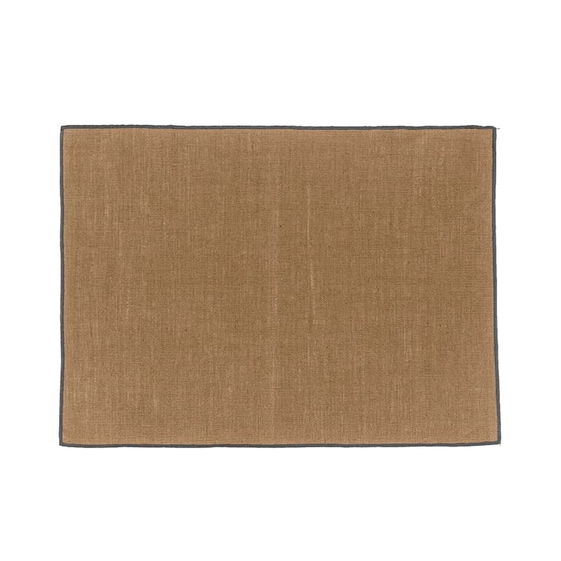 Set 6 Individuales Lino Engomado Borgo Tabac