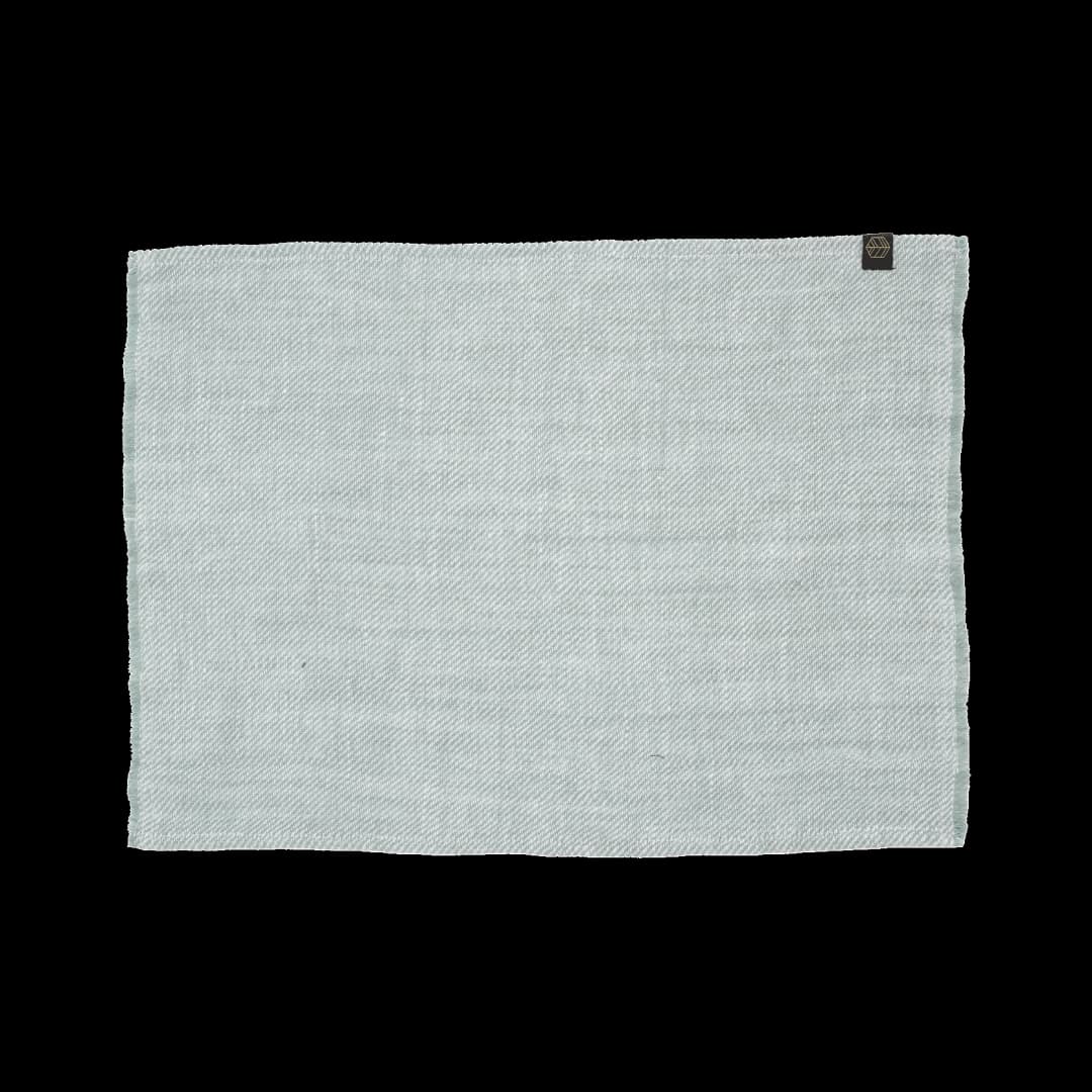 Set 6 Individuales Lino Cuba Celadon
