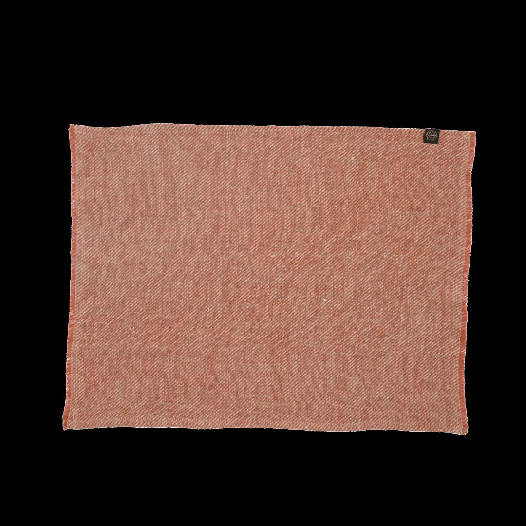 Set 6 Individuales Lino Cuba Brick