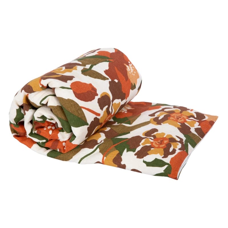 Funda Piecera Lino Ibiza Terre Brulee XL 85x250 cm