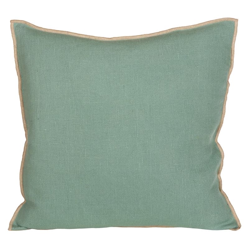 Funda Cojín Lino Chennai Celadon 45x45 cm