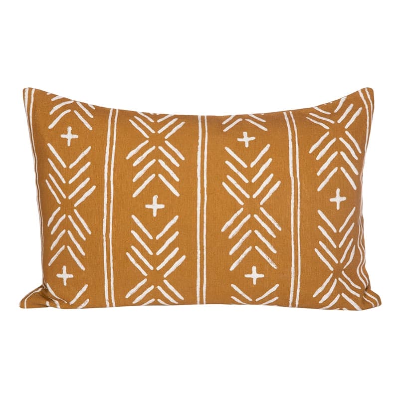 Funda Cojín Algodón Mud Mustard Nº4 40x60 cm