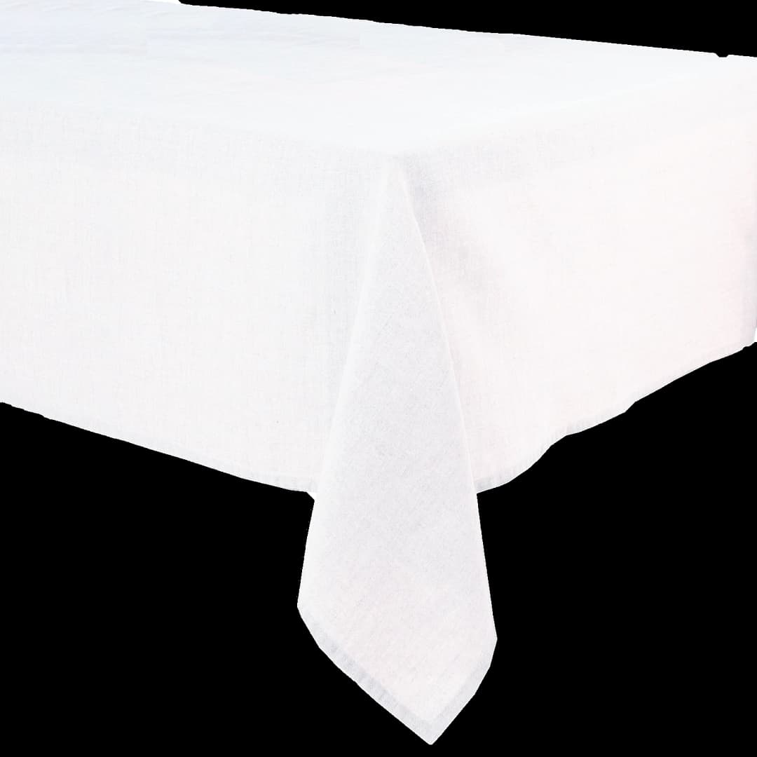 Mantel Lino Bergen Blanco 190x380 cm