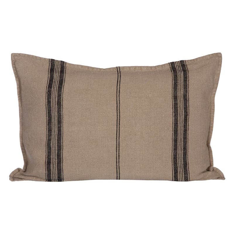 Funda Cojín Metz Natural/Negro 40x60 cm