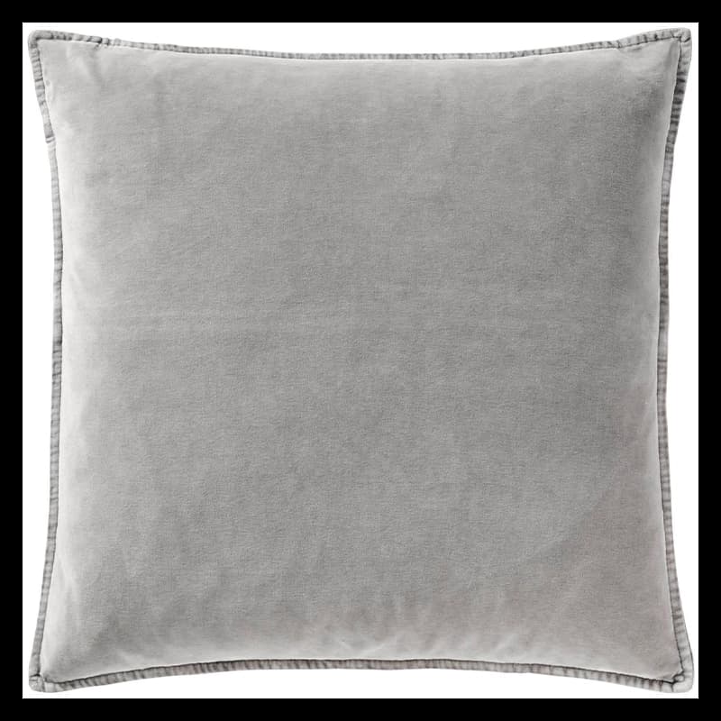 Funda Cojín Velvet Ash Grey 50x50 cm
