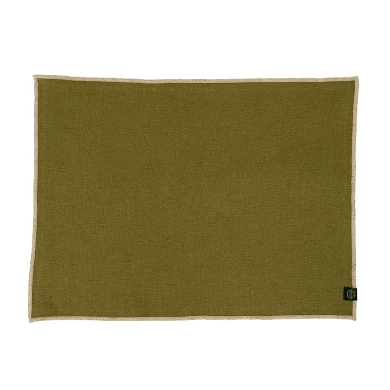 Set 6 Individuales Corte Olive