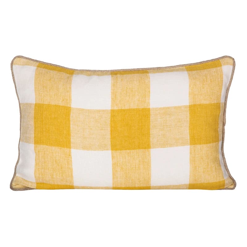 Funda Cojín Lino Palma Paille 40x60 cm