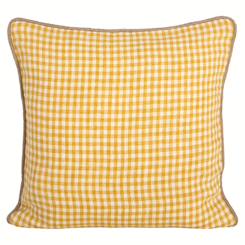 Funda Cojín Lino Piana Paille 45x45 cm
