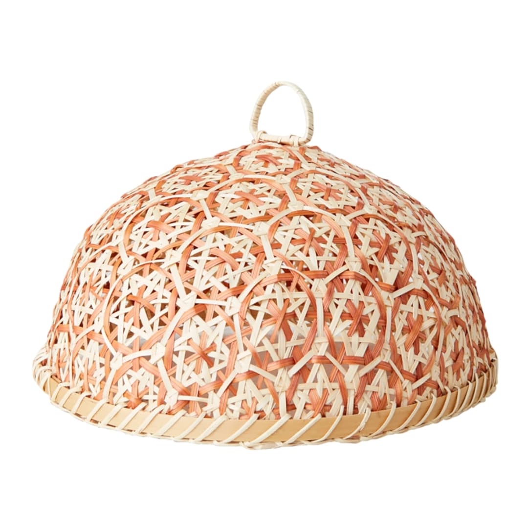 Tapa para tortas L, SUNNY, Natural/Marrón, Ø31xH21 cm
