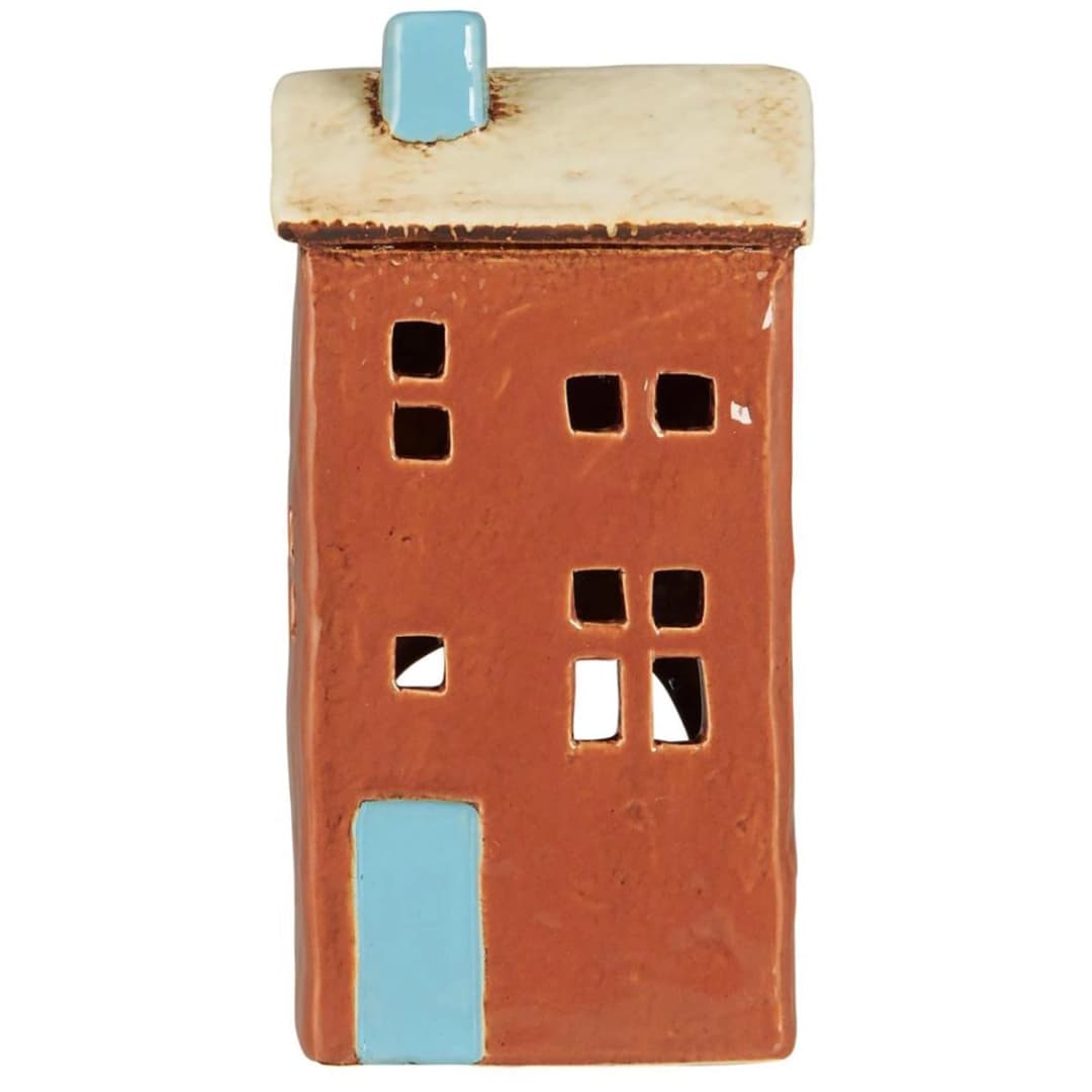 Casa para Velas Thorshavn Brighton Turquesa