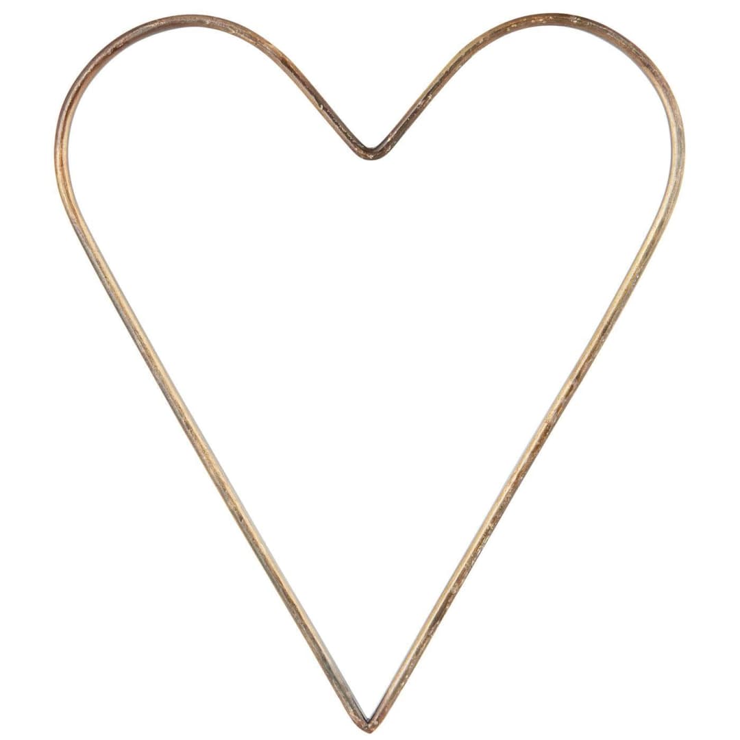 Corazón Stella Metal 20 cm