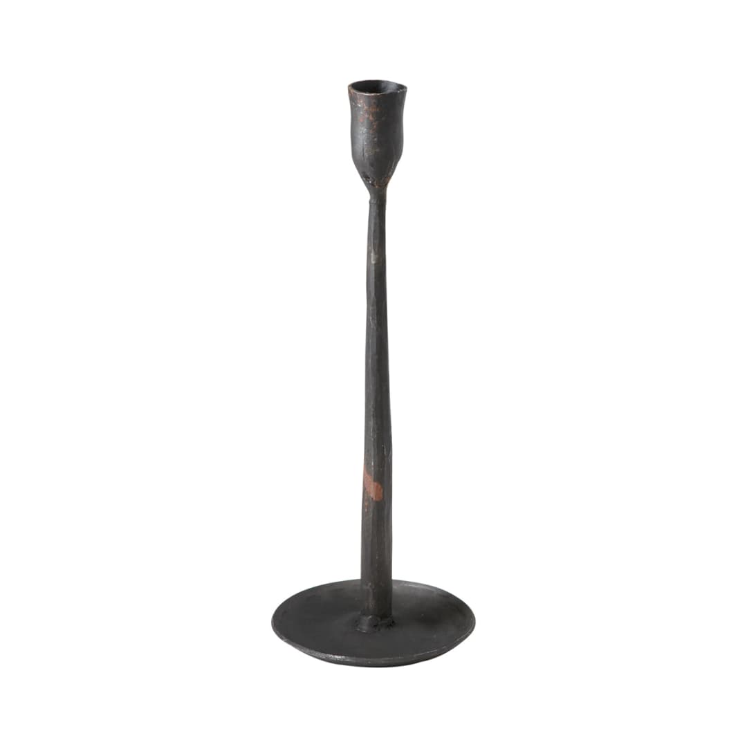 Portavela THOR Negro Ø10xH25 cm