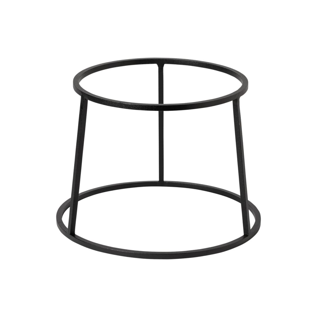 Pedestal Alto Redondo Negro H16.4 cm