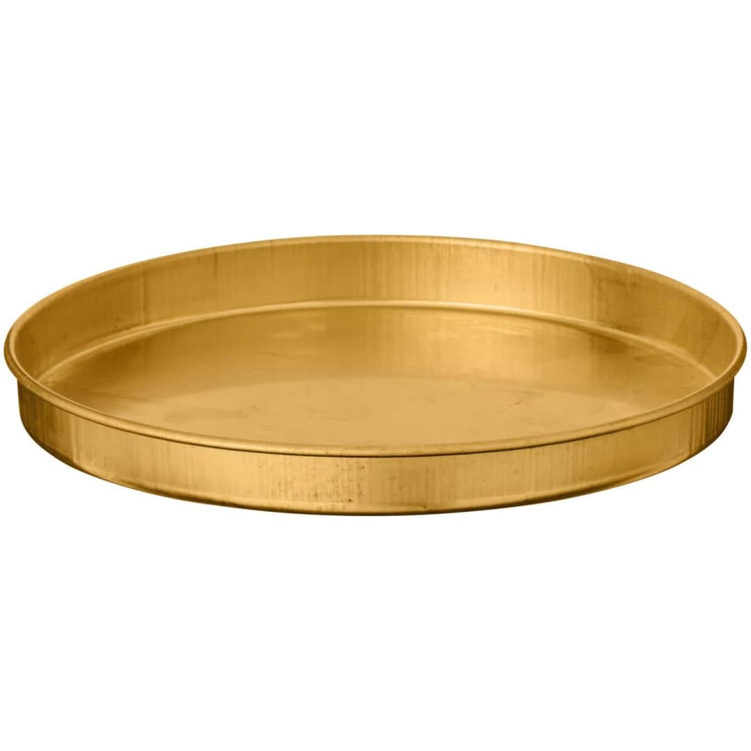 Bandeja Velas Bronce con Borde Ø: 12,5 cm