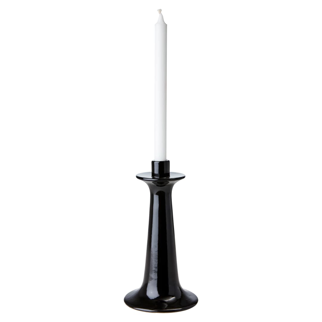 Portavela ELLA M Negro Ø14xH26 cm