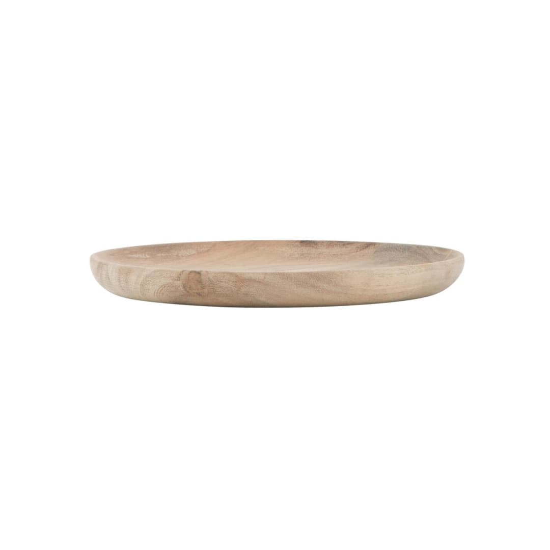 Plato Base/Bandeja Madera Acacia Diam. 20 cm