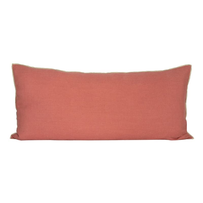 Funda Cojín Lino Chennai Bois de Rose 55x110 cm