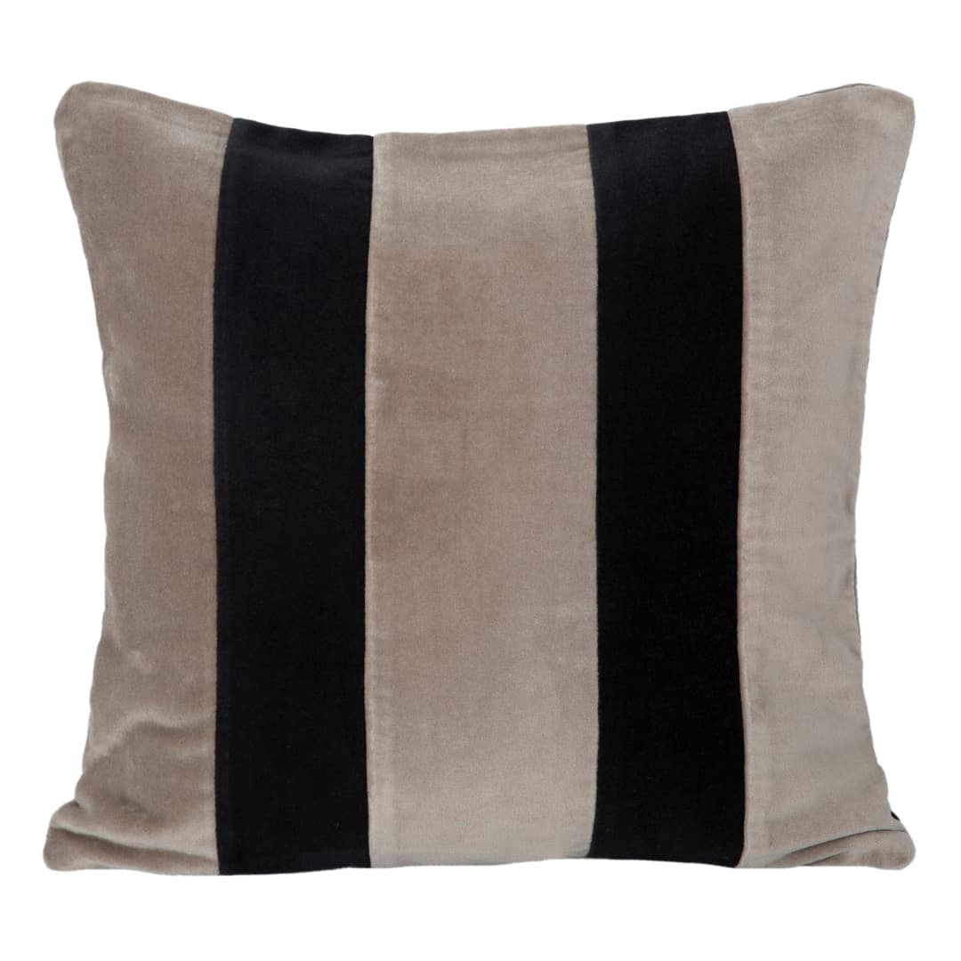 Funda Cojín Velvet Rio Noir 45x45 cm