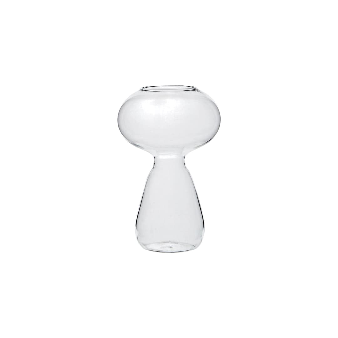 Florero KLING Transparente Ø9.5xH15 cm