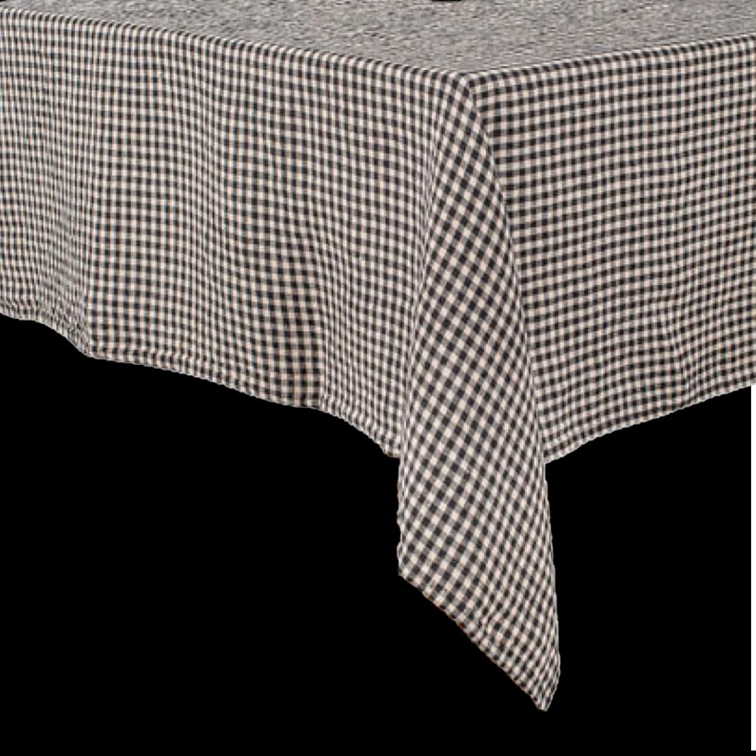 Mantel lino Piana Charbon