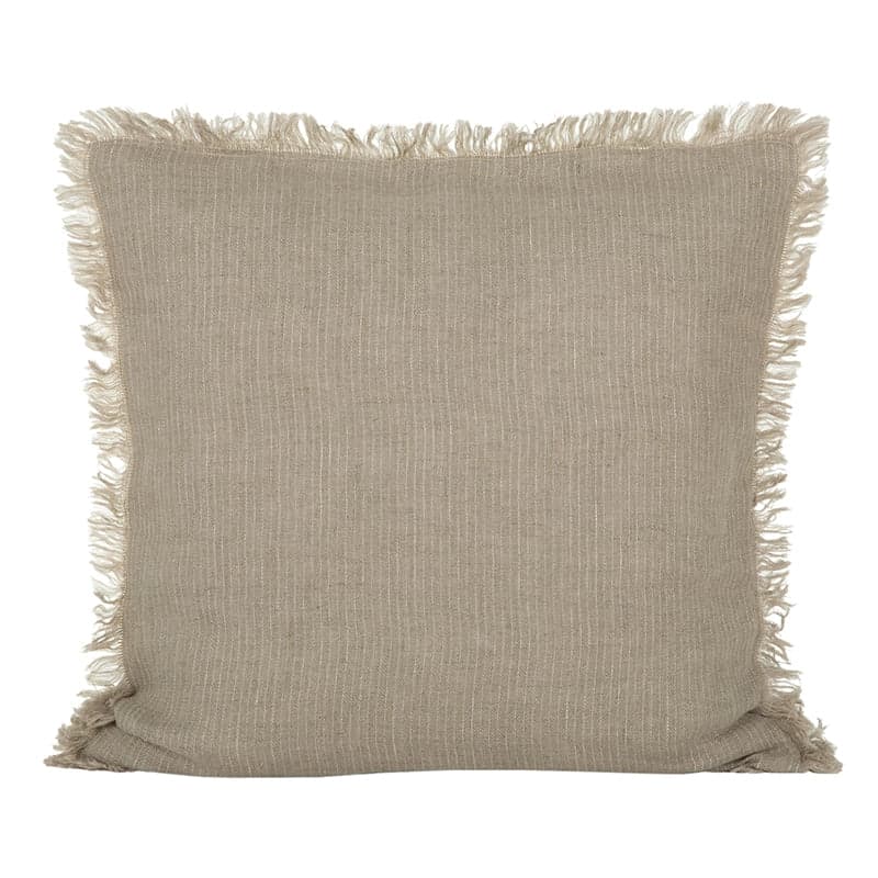 Funda Cojín Lino Dijon Natural/Marfil 65x65 cm - 65x65 cm