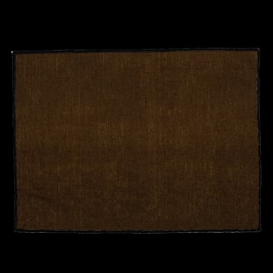 Set 6 Individuales Lino Engomado Borgo Moka - 35x45 cm