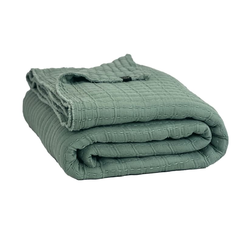 Cubrecama Tivoli Sauge 240x260 cm - 240x260 cm