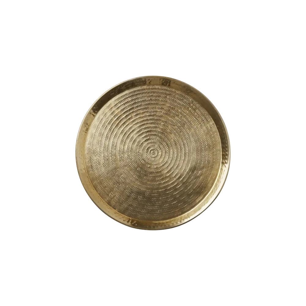 Bandeja EL DORADO color Bronce, Ø50xH2 cm