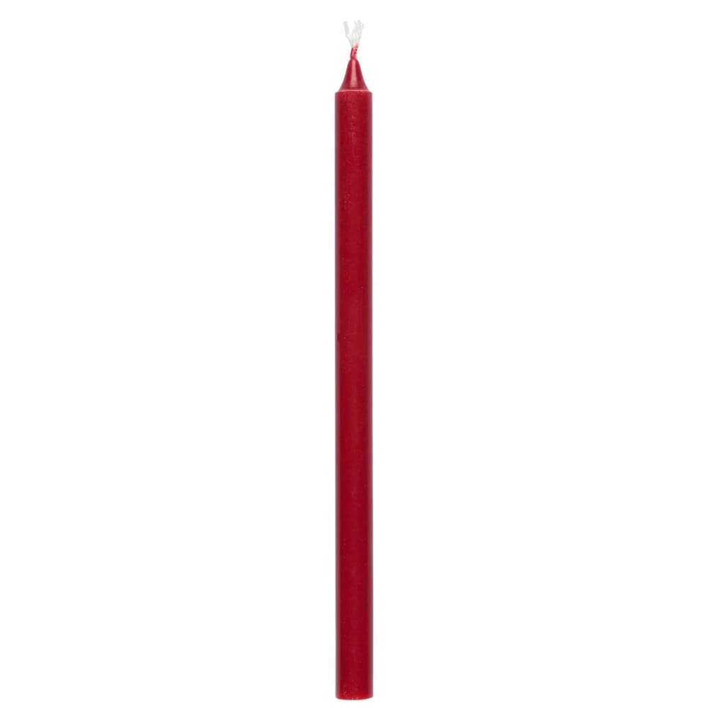 Vela Taper Roja Ø:1.3 H:20 cm