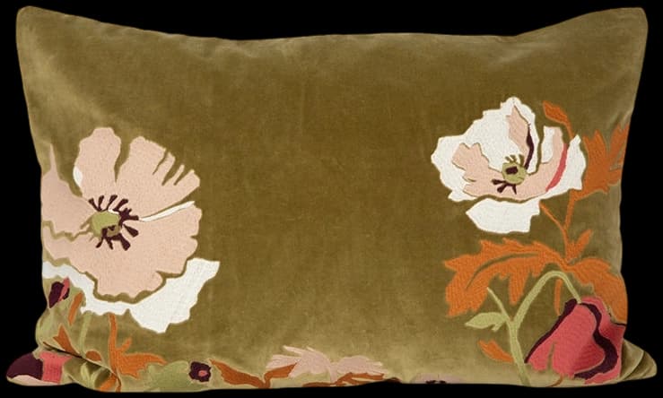 Funda Velvet Bristol Olive 50x70 cm