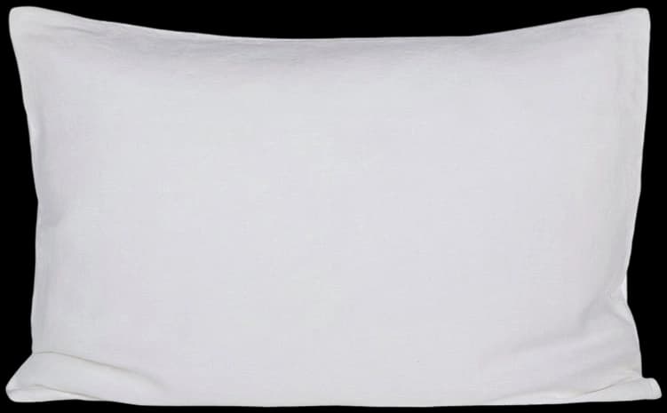 Funda Almohada Lino Lille Blanco