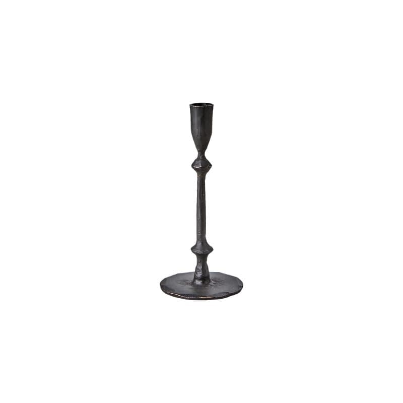 Portavela M, Negro THOR, Ø10xH22 cm