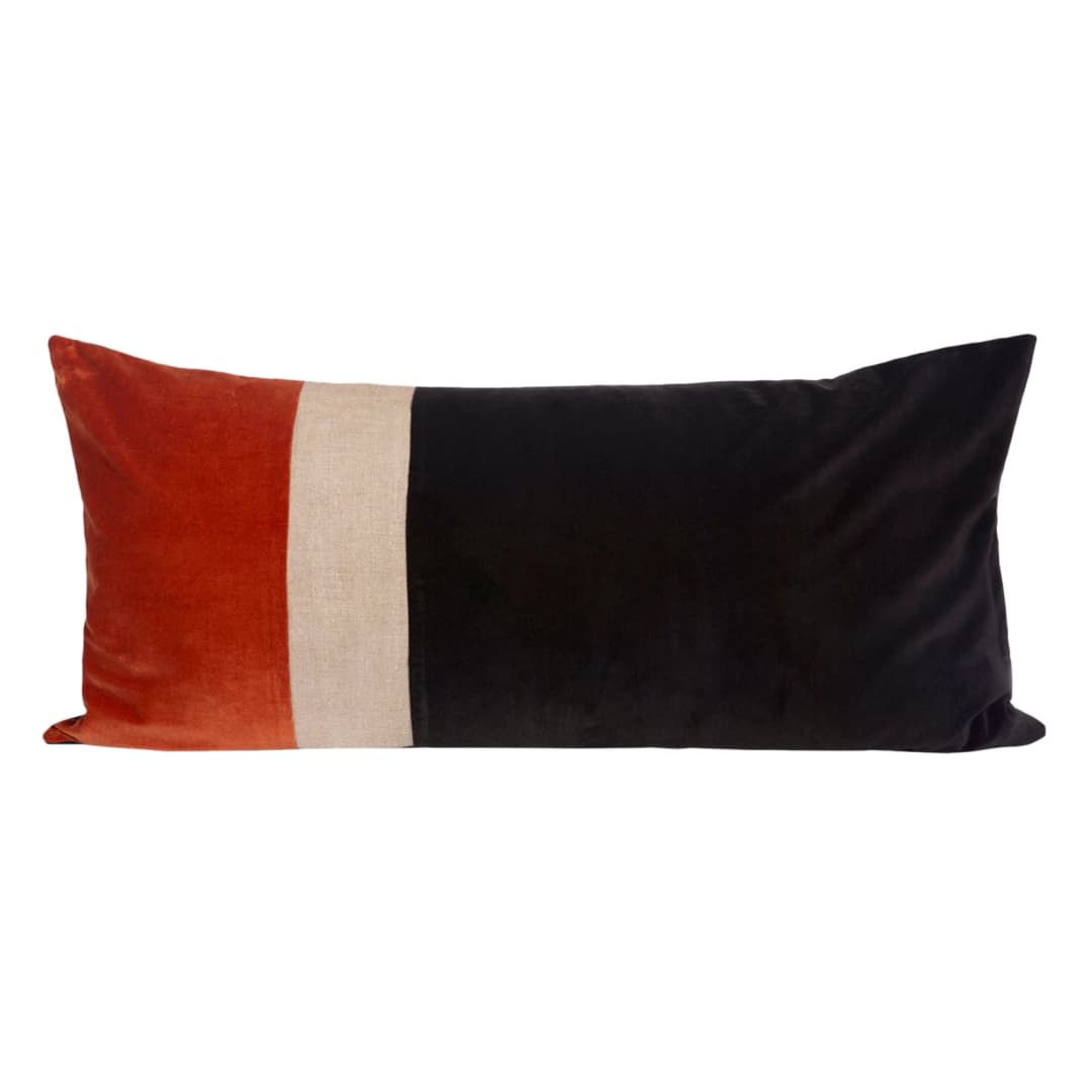 Funda Cojín Velvet Bundi Brick 55x110 cm - 55x110 cm