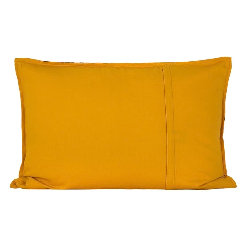 Funda Cojin Lino Trieste Ocre 50x70 cm - 50x70 cm