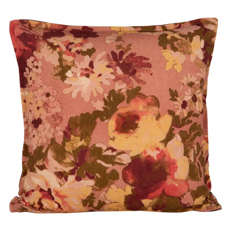 Funda Cojin Lino Bologne Mocaccino 45x45 cm - 45x45 cm